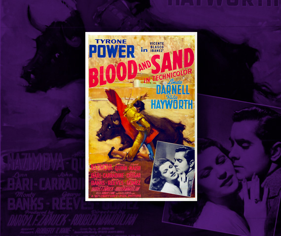 Willis Vance selected the 20th Century Fox Production Blood and Sand
